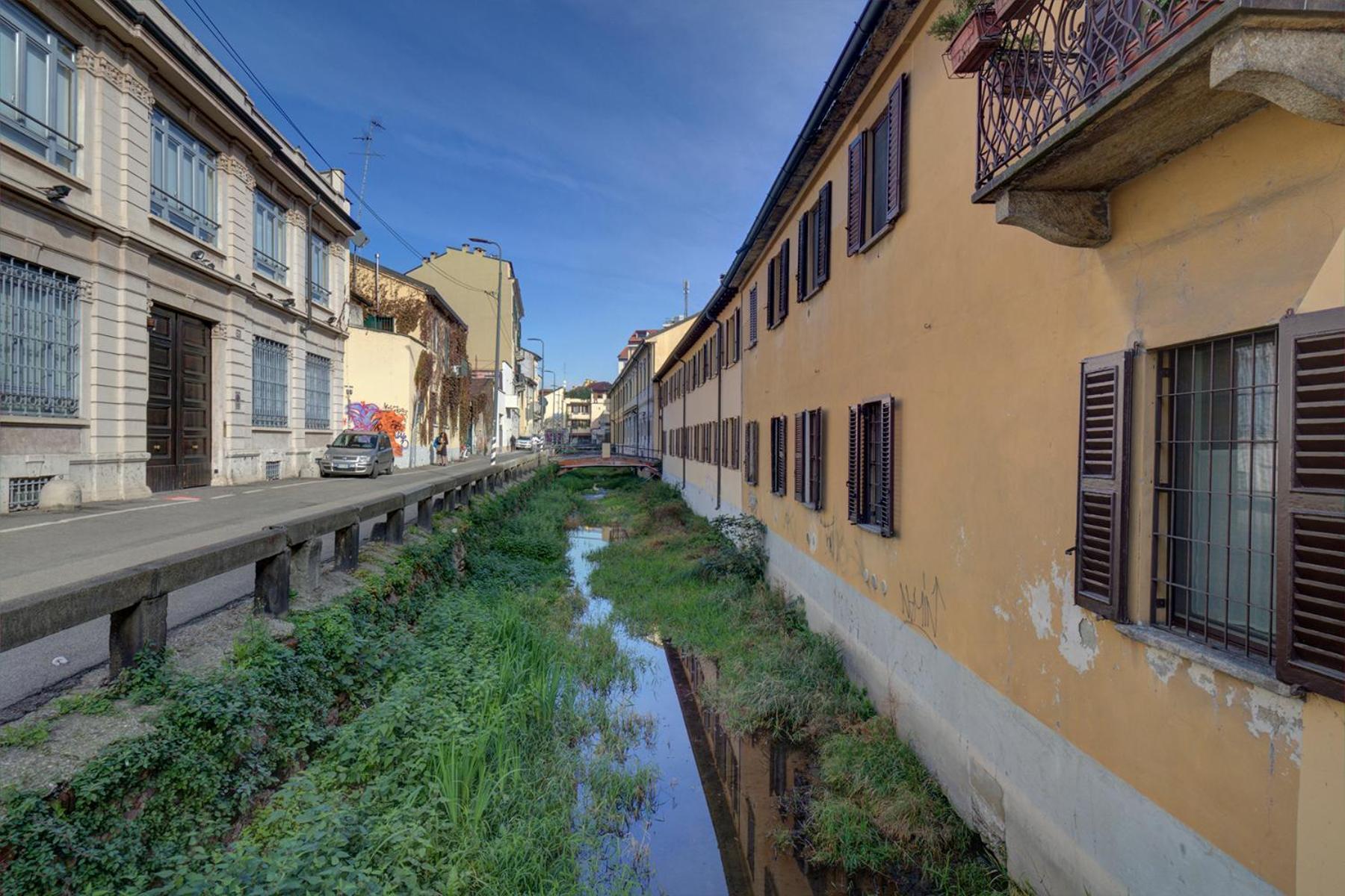 Navigli, Caratteristico Appartamento Milanese 外观 照片